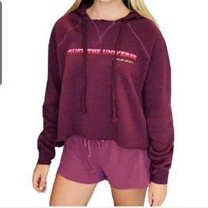 Spiritual Gangster Women's Trust Stella Rocker Hoodie Retail: $98 (NWOT) small